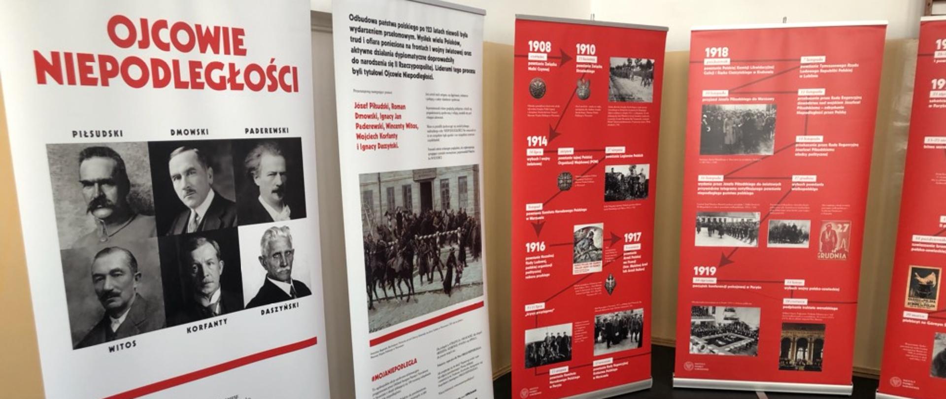 Otwarcie wystawy IPN „Ojcowie Niepodległości” w Zarębach Kościelnych