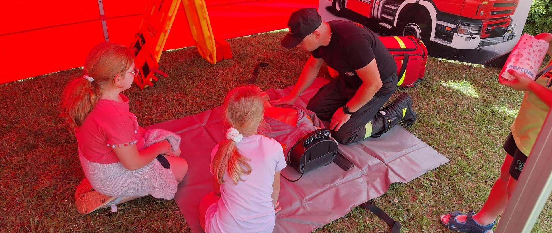 „Bezpieczne wakacje” z udziałem strażaków w Morągu i Grunwaldzie