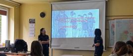 Spotkanie uczniów z przedstawicielami Policji