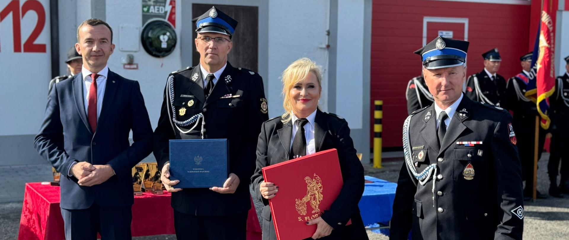 Wicewojewoda Mateusz Szauer na jubileuszach w Krzewsku i w Nowym Mieście Lubawskim. 