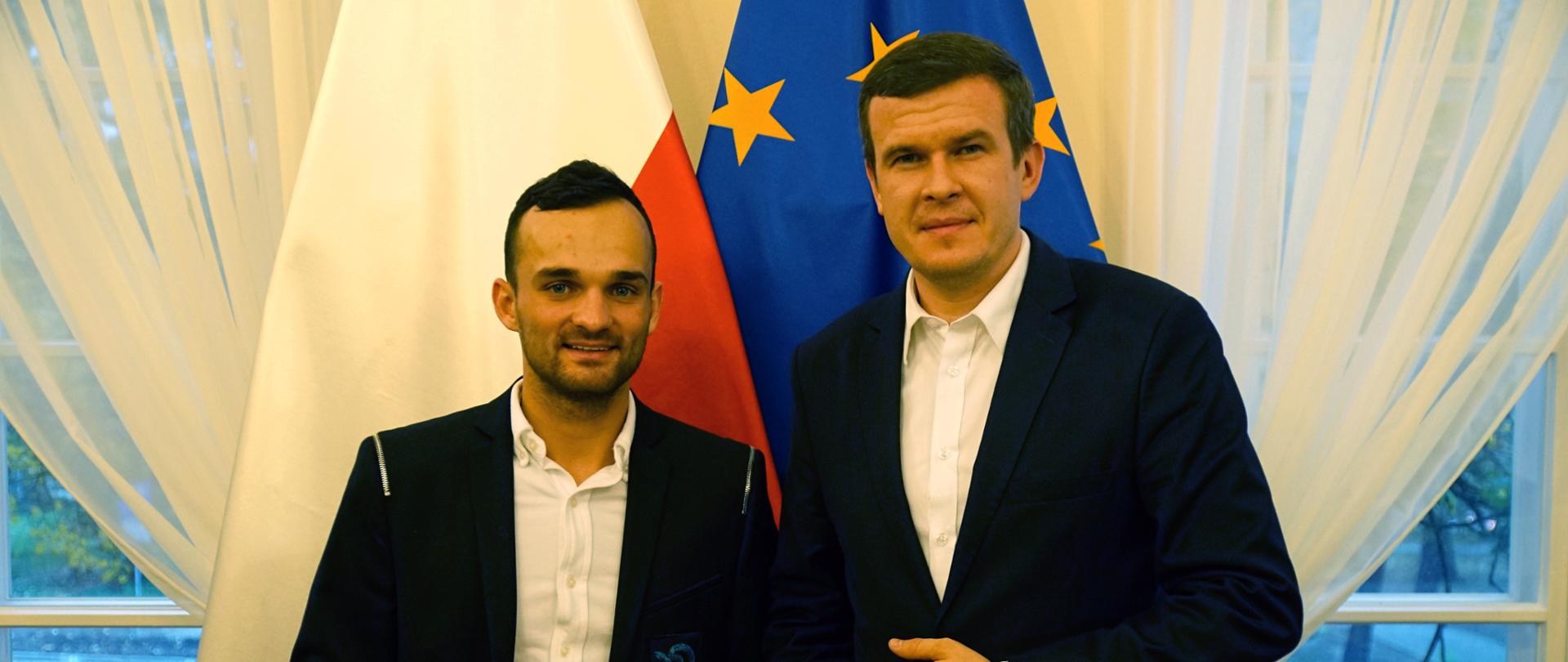 Bartosz Zmarzlik z wizytą w MSiT