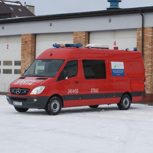 Samochód lekki specjalny SLPGaz Mercedes