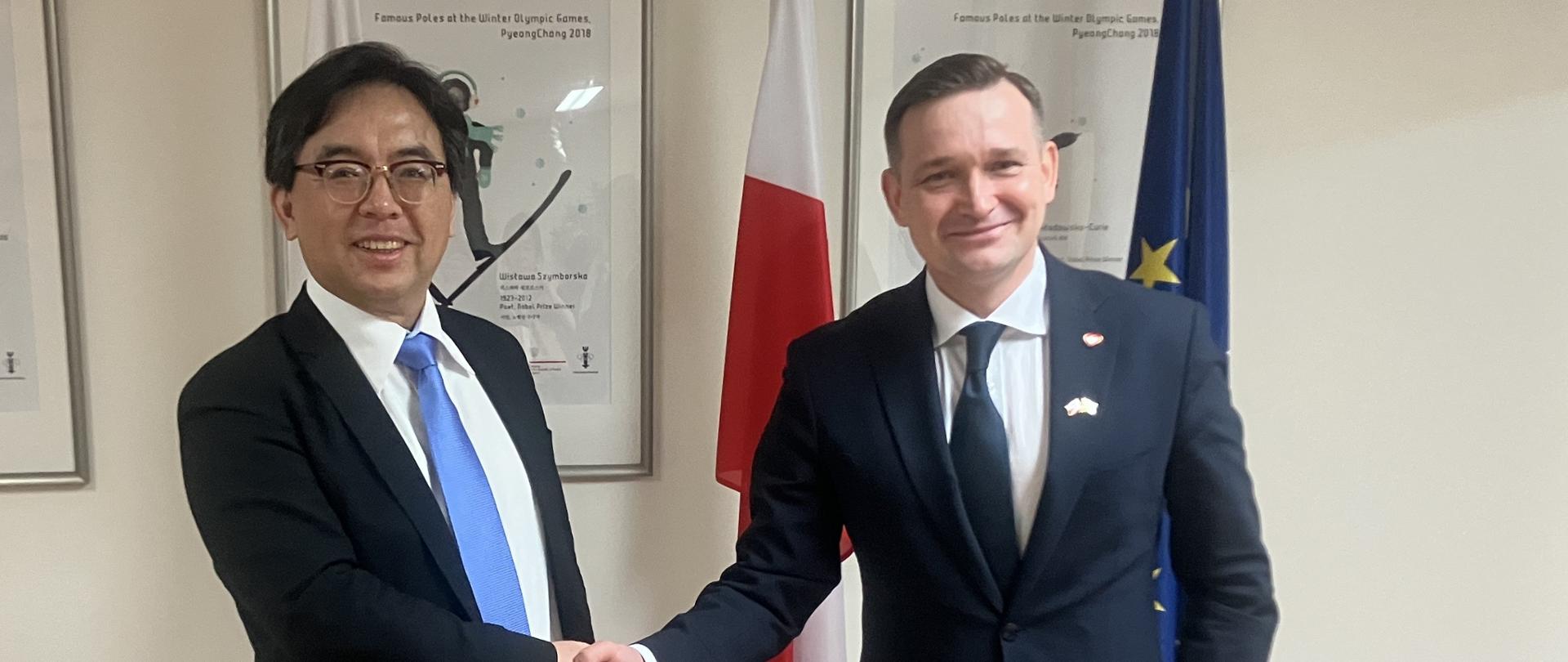 Wizyta w Republice Korei wiceministra rozwoju i technologii Michała Jarosa