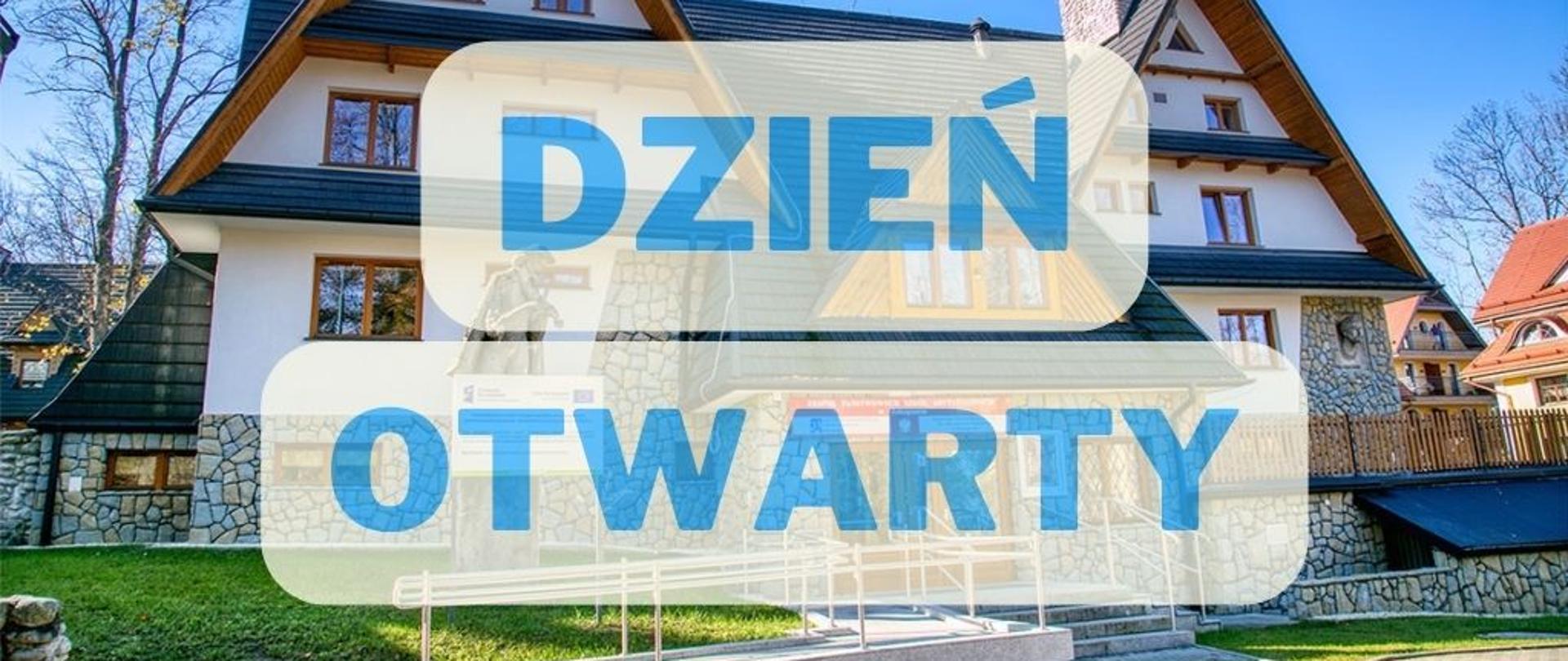plakat dzień otwarty