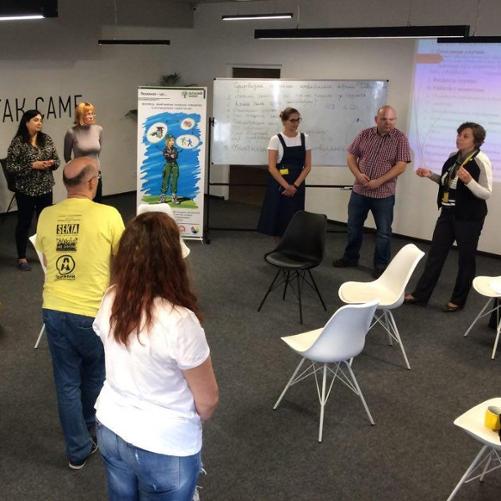 Wolny Wybór - zwiększenie dostępu oraz podniesienie jakości pomocy psychologicznej i psychotraumatologicznej na Ukrainie fot. KALEJDOSKOP KULTUR