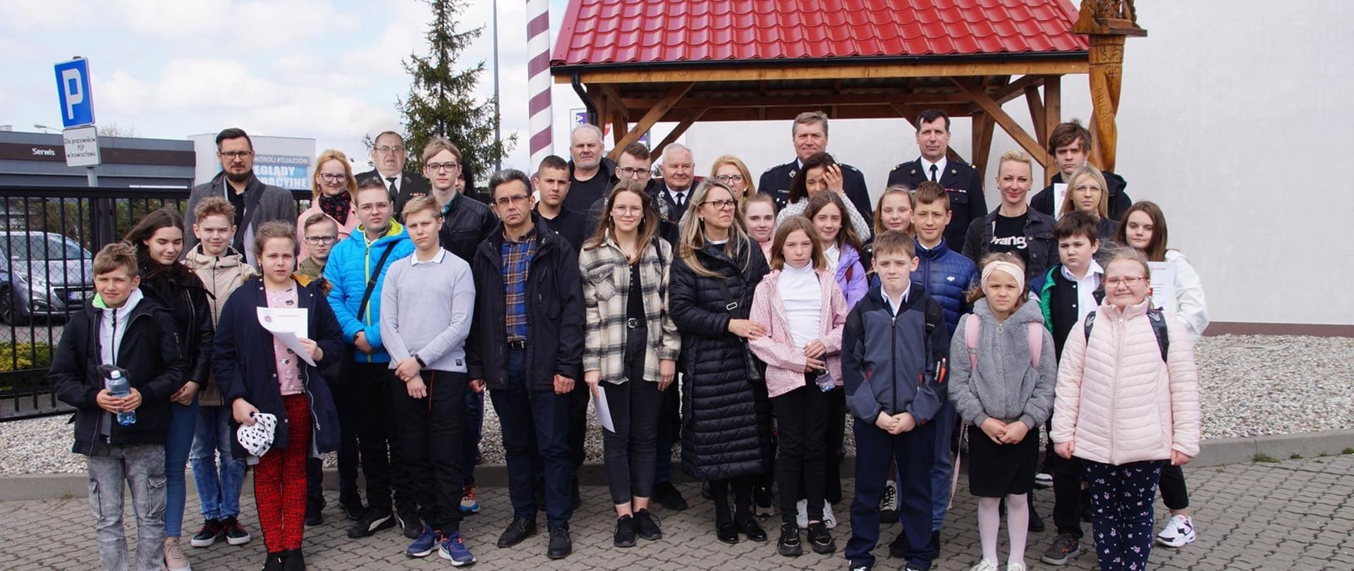 Eliminacje powiatowe Ogólnopolskiego Turnieju Wiedzy Pożarniczej „Młodzież Zapobiega Pożarom” w 2022 roku w Powiecie Inowrocławskim