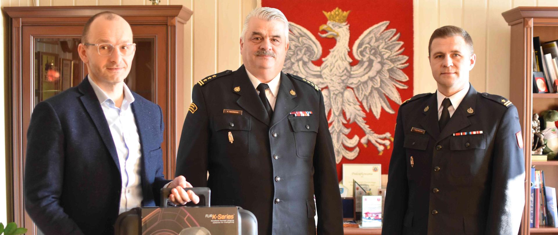 Przekazanie kamery Flir K33 prezentacja kamery