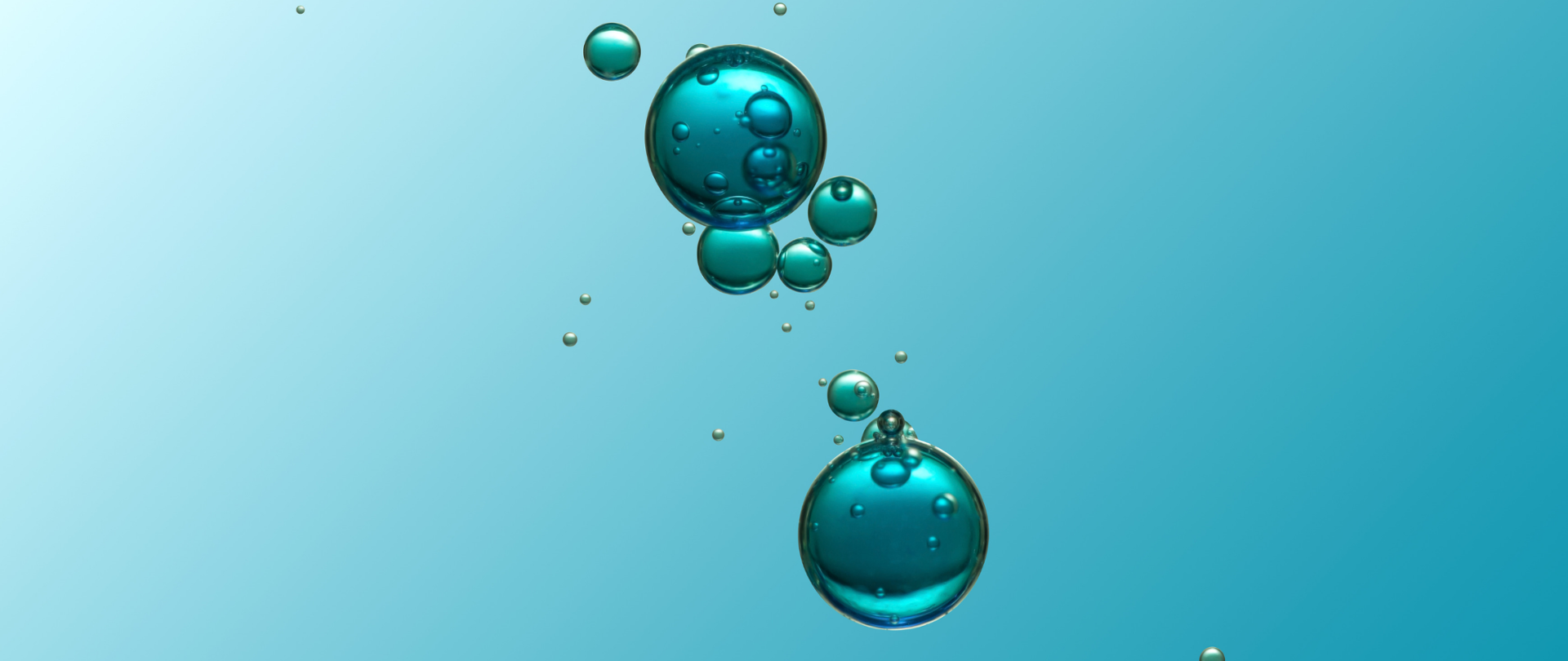 Bańki powietrza w wodzie