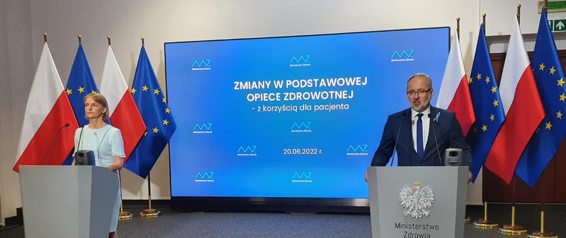 Konferencja Ministra Zdrowia