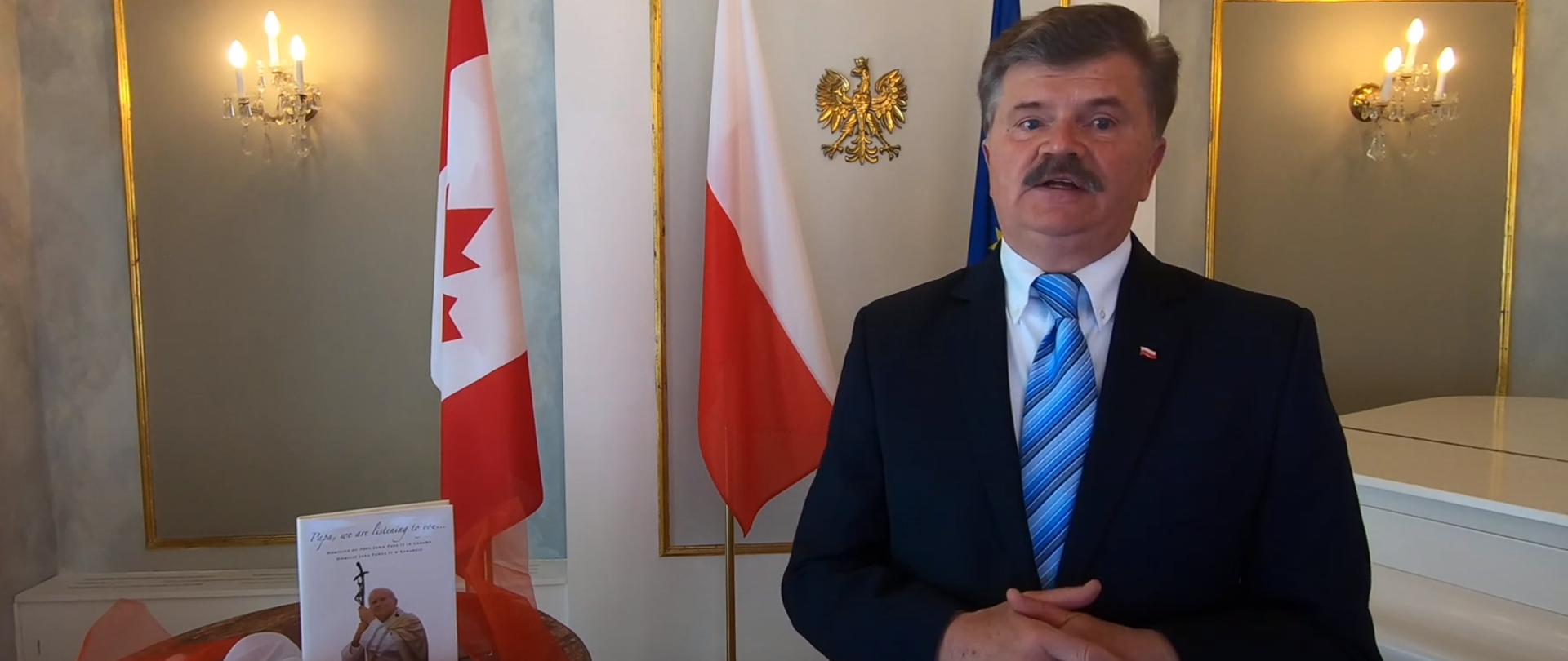 Wystąpienie Ambasadora Andrzeja Kurnickiego z okazji 100 rocznicy urodzin JP2