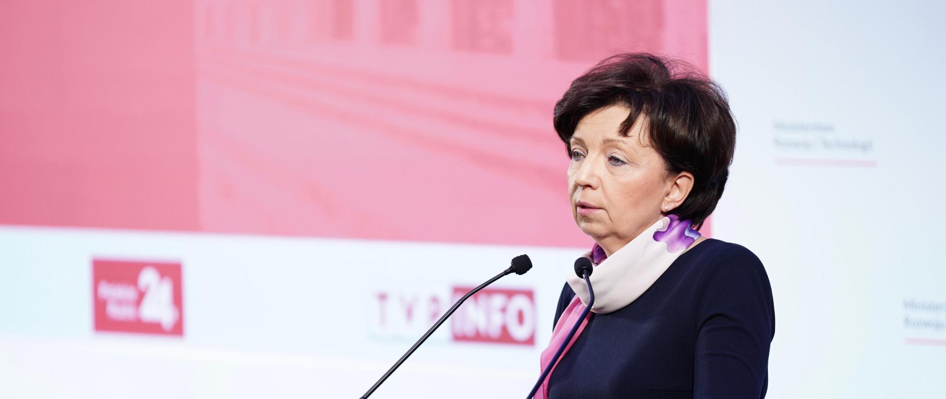 Minister Marlena Maląg na Konferencji „Biznes na pokolenia – sukcesja firm w Polsce”