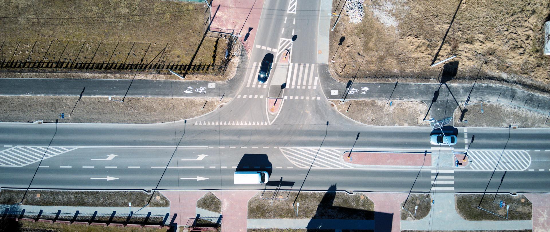 DK74 między Jarosławcem a Miączynem po przebudowie
