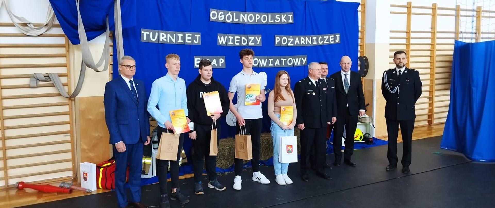 Eliminacje powiatowe Ogólnopolskiego Turnieju Wiedzy Pożarniczej