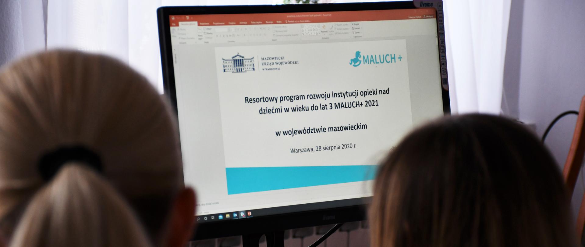 Maluch Plus 2021: spotkanie online dla oferentów modułu 1 i 2 z obszaru województwa mazowieckiego