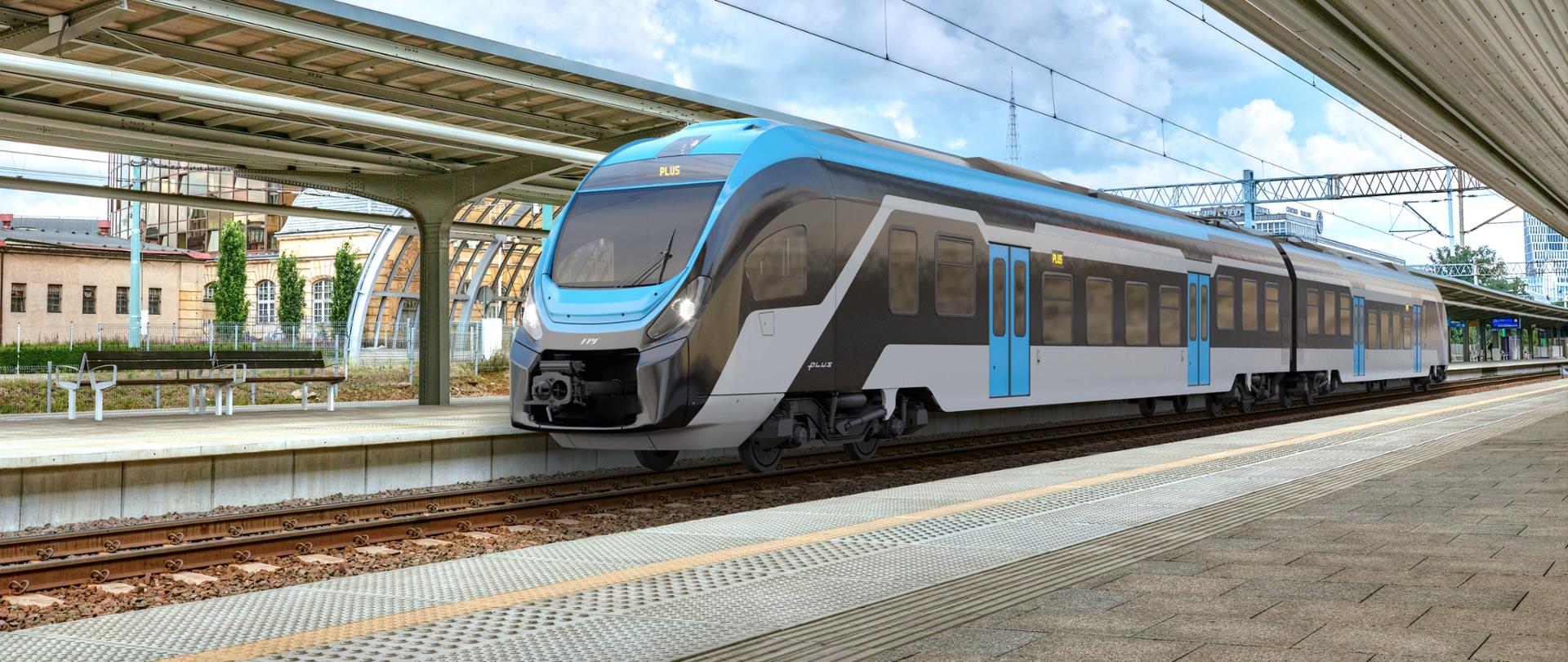 Lekki autobus szynowy do ruchu regionalnego