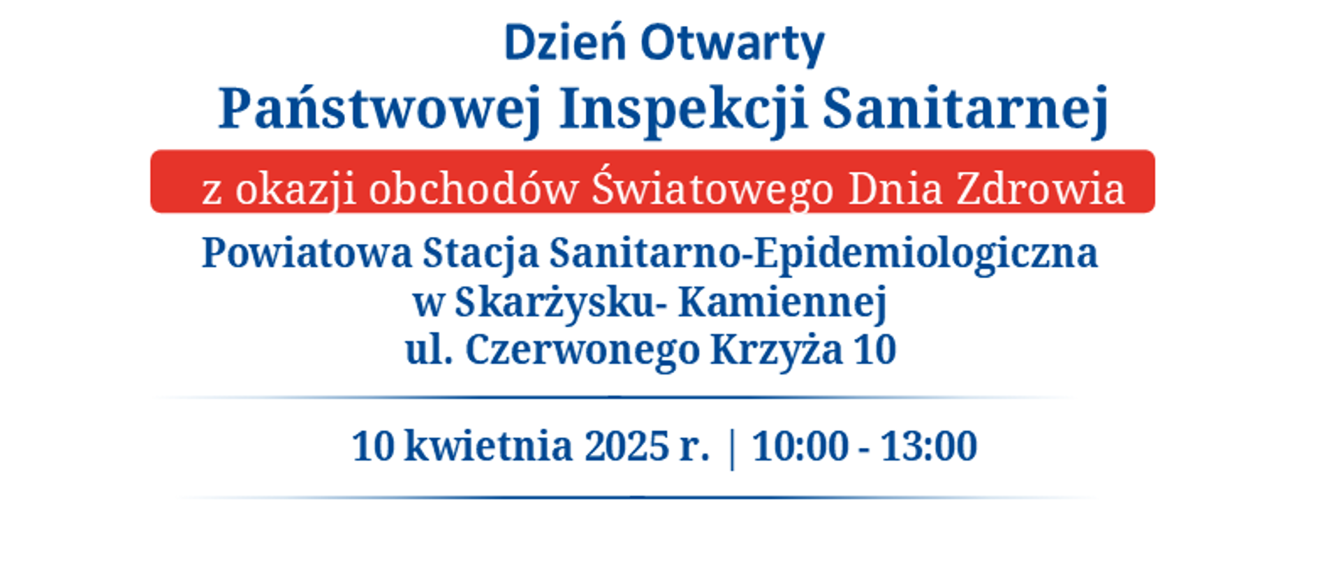 Dzień Otwarty Państwowej Inspekcji Sanitarnej