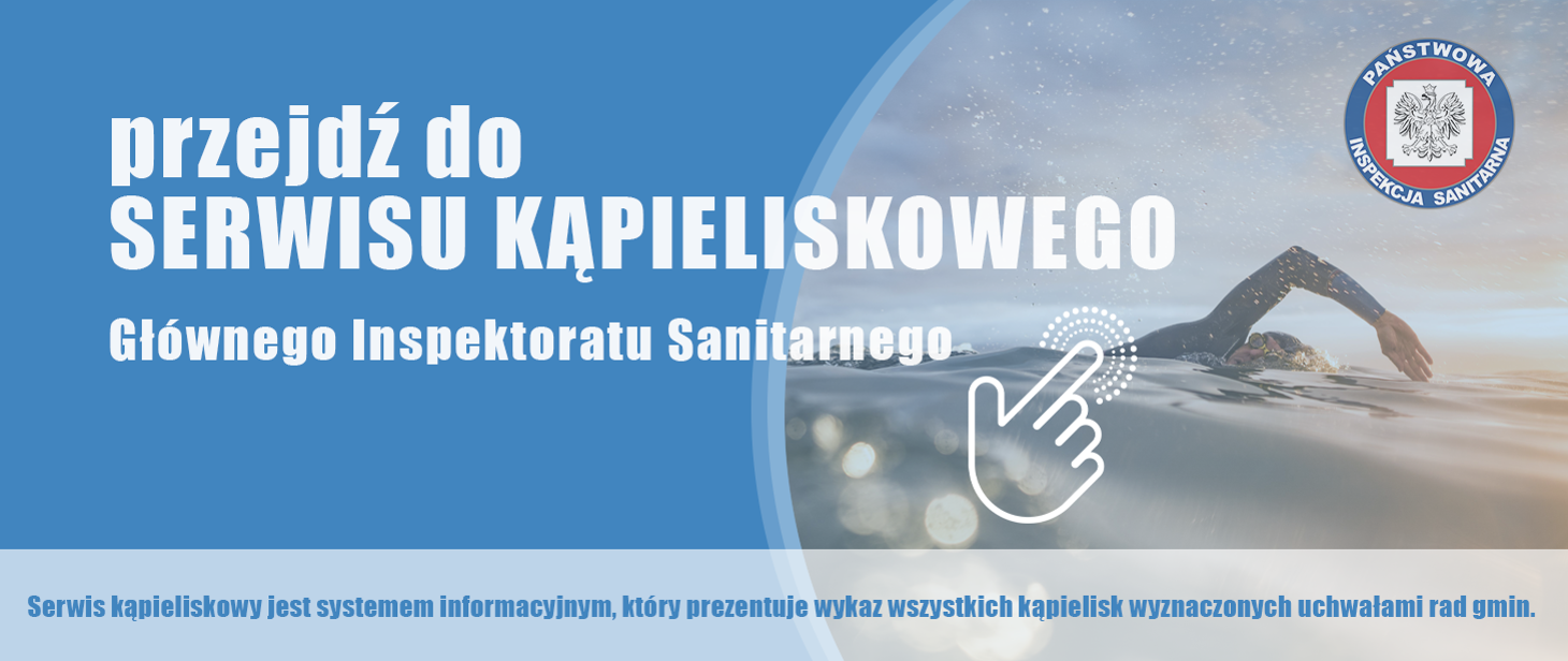 Baner z informacją: Serwis Kąpieliskowy