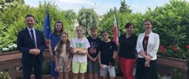 wizyta polskich uczniów