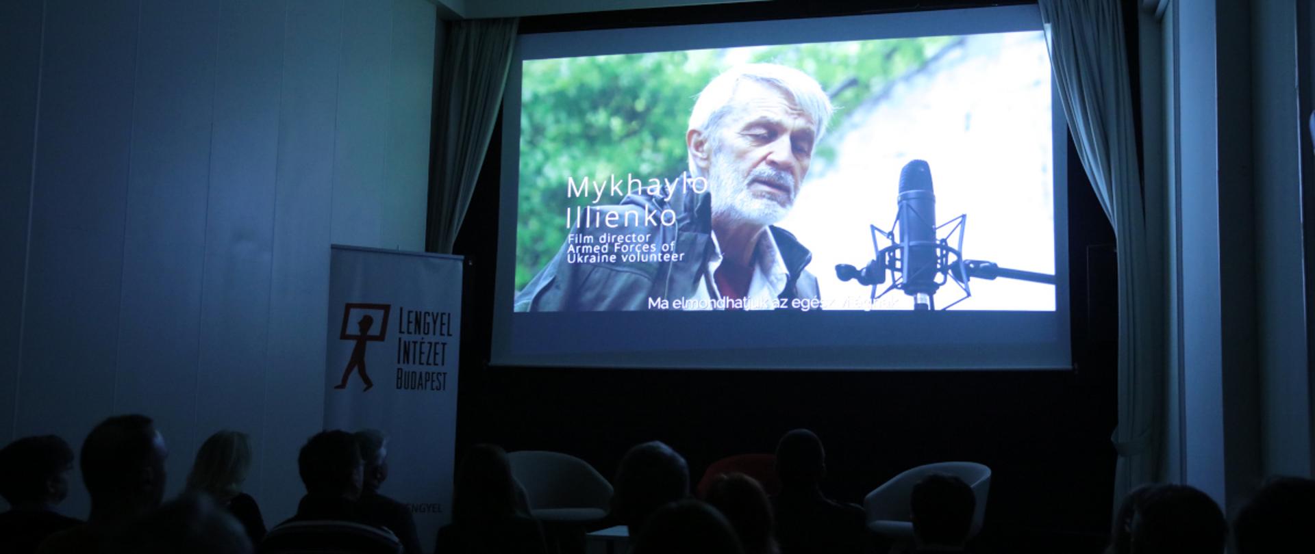 Pokaz filmu "Kultura kontra wojna" w Instytucie Polskim w Budapeszcie (21 lutego 2024)