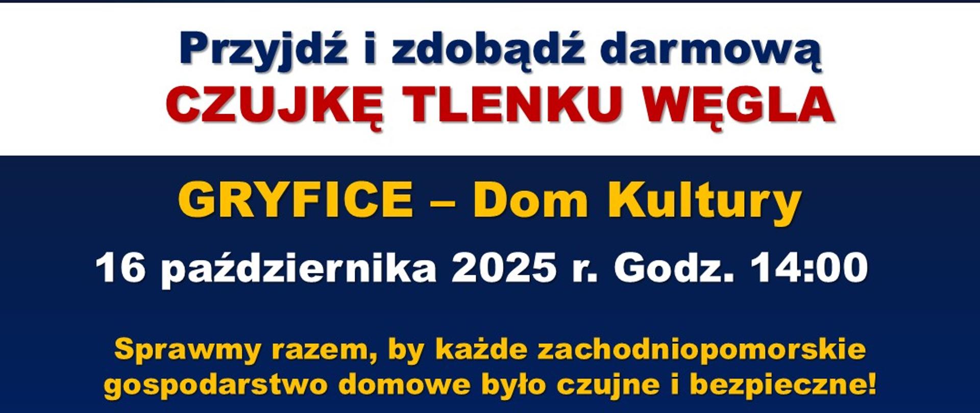 Plakat czujne zachodniopomorskie