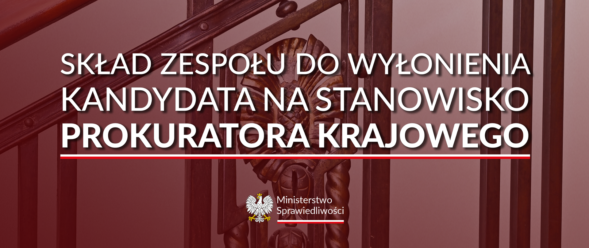 Skład zespół do wyłonienia kandydata na stanowisko Prokuratora Krajowego