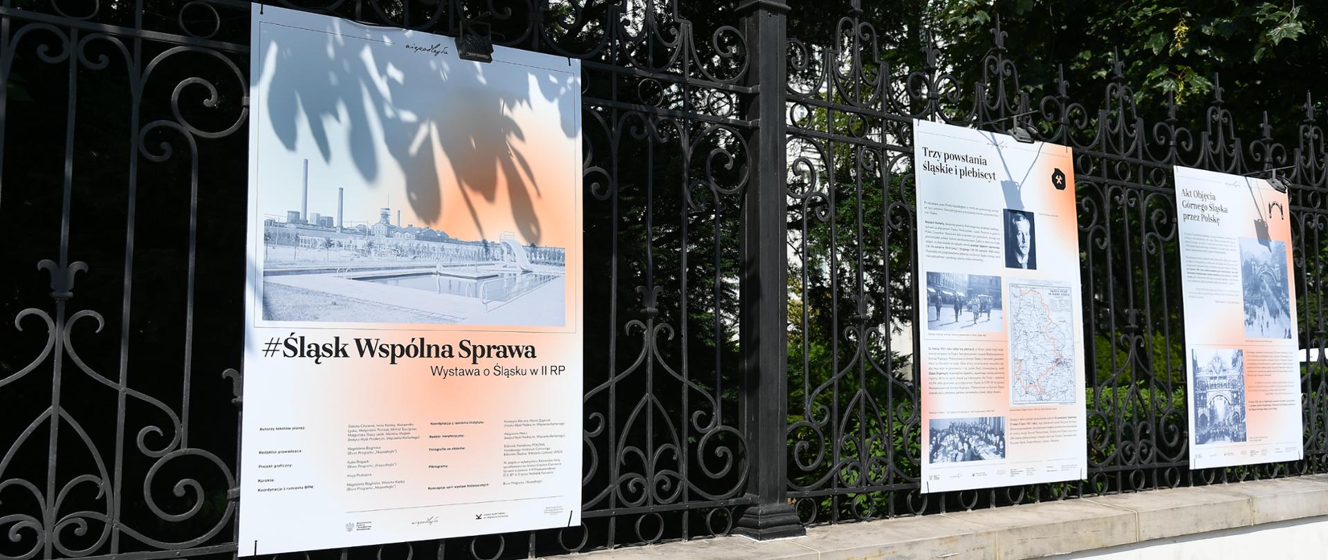 Wystawa plenerowa „#Śląsk Wspólna Sprawa”