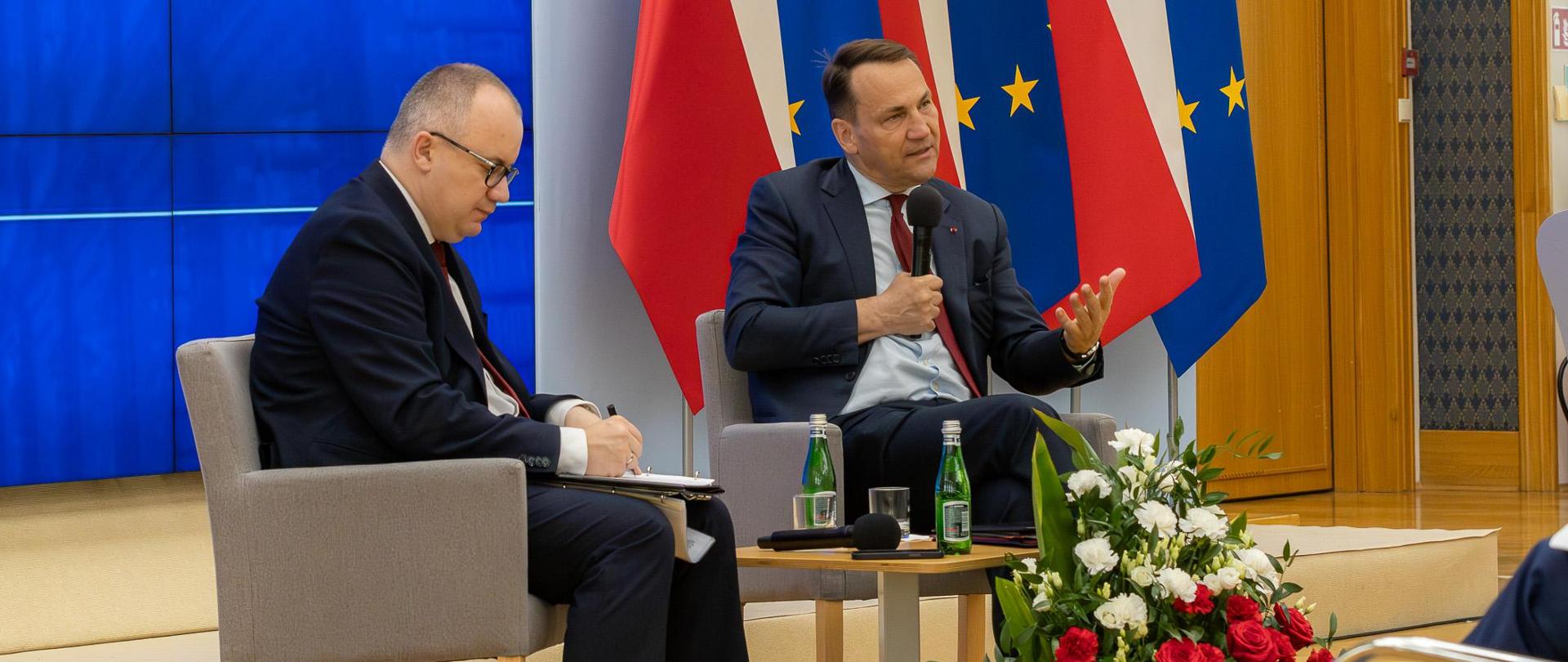 Briefing Ministra Spraw Zagranicznych i Ministra Sprawiedliwości nt. przywracania praworządności i porządku konstytucyjnego w Polsce