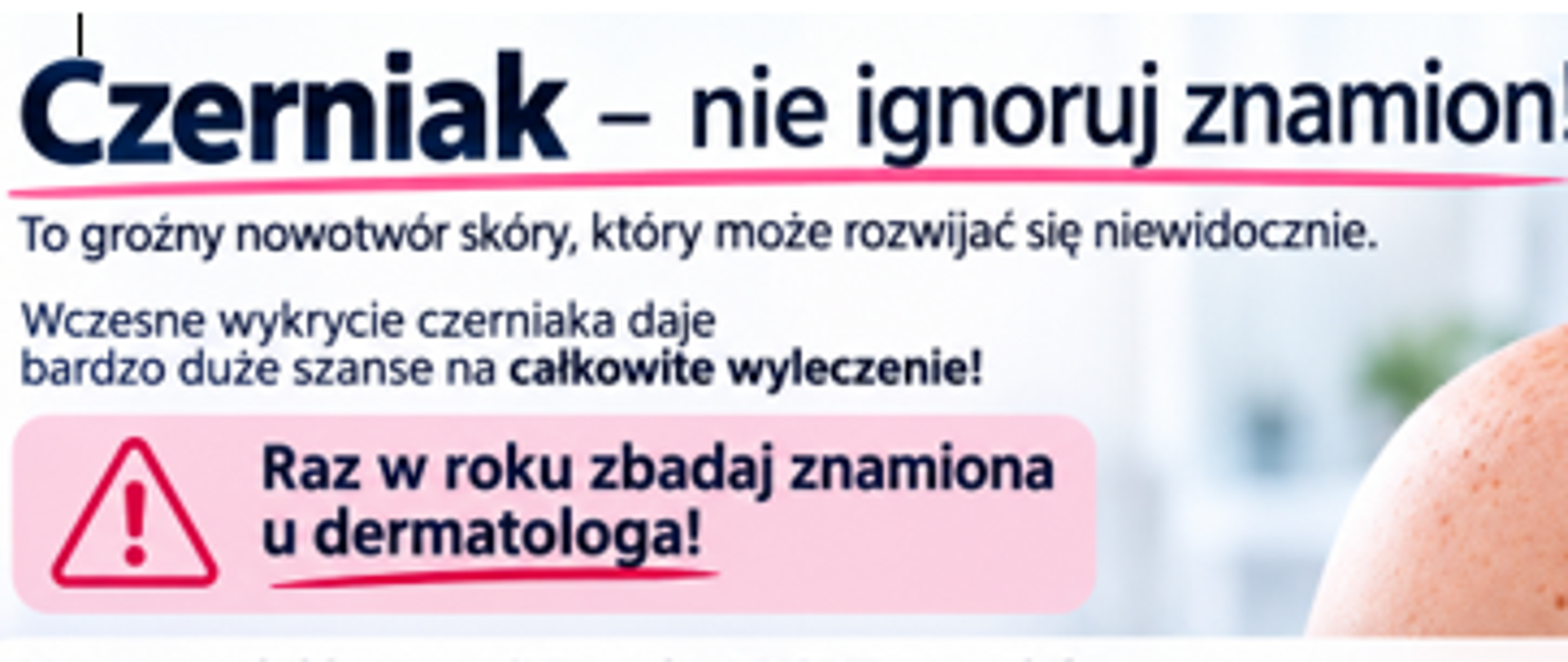 Zbadaj skórę po lecie. Czas na kontrolę znamion i profilaktykę nowotworów skóry