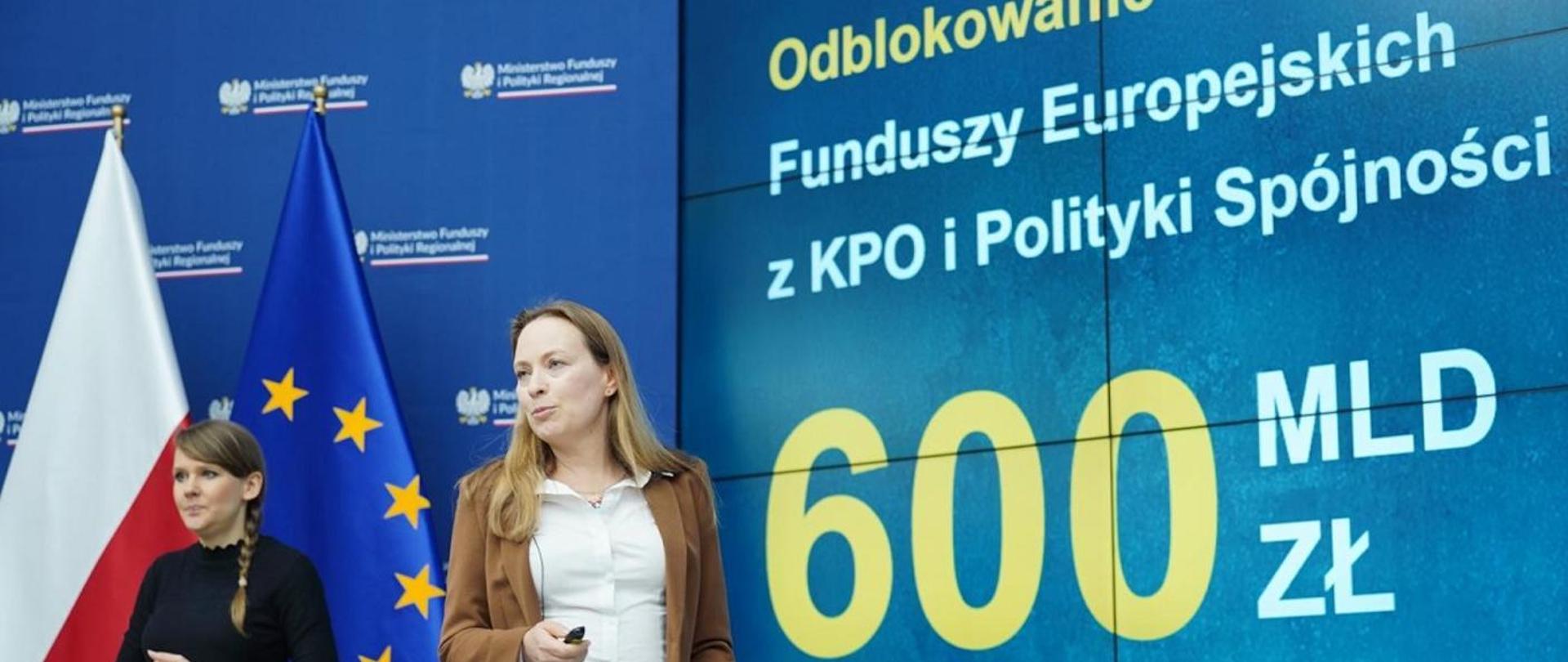 Minister K. Pełczyńska-Nałęcz on 100 days at the MDFRP: we started with a full blockade of EU funds, and now we are at the point where PLN 600 billion is to be invested