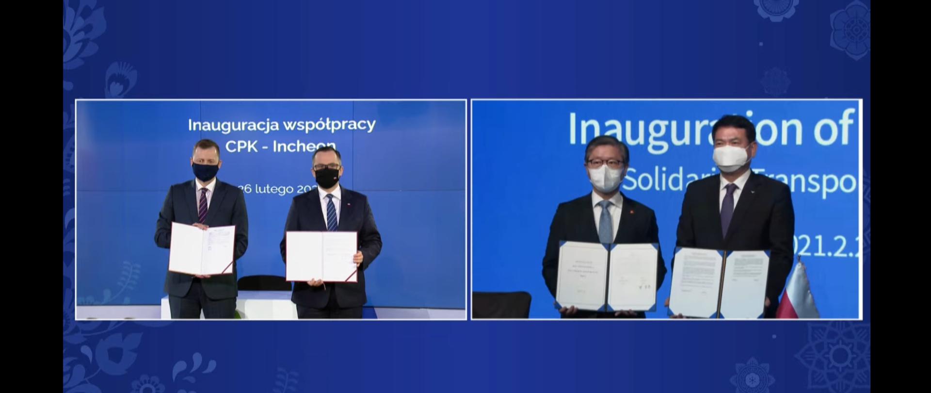 Inauguracja współpracy CPK z Incheon