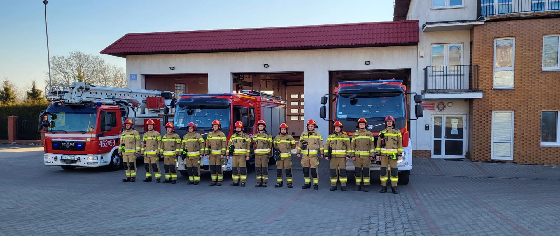Minuta ciszy dla strażaków z Ukrainy