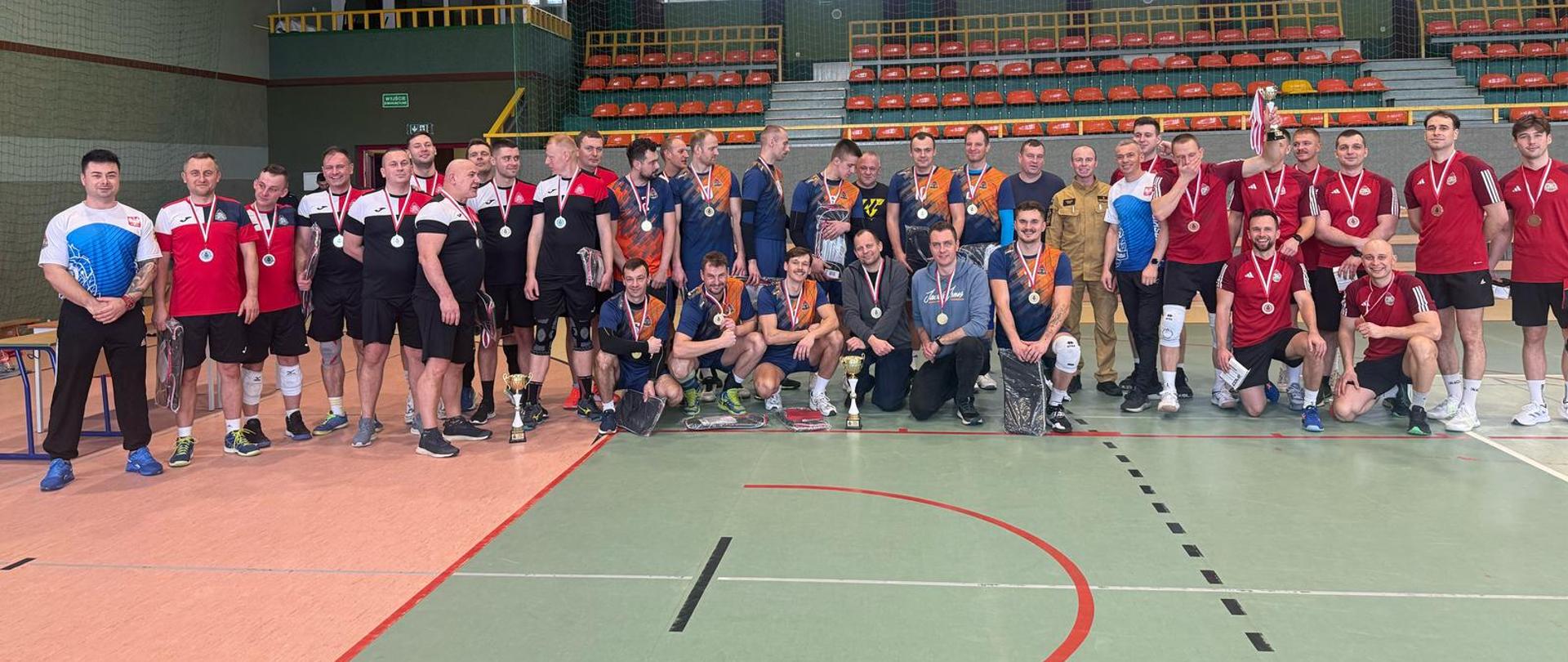 Mistrzostwa województwa pomorskiego strażaków PSP w piłce siatkowej