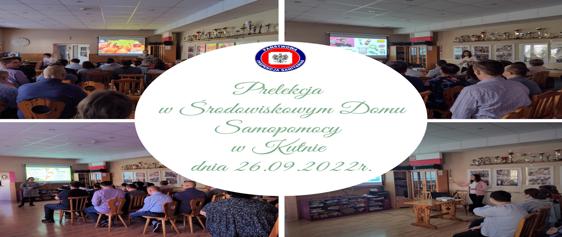 Prelekcja w Środowiskowym Domu Samopomocy w Kutnie dnia 26.09.2022r.