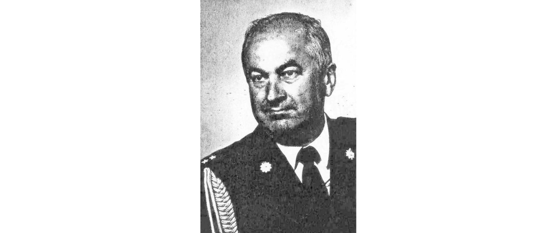 Odeszdł na wieczna służbe kpt. w st.spocz. Bogdan Stachowiak