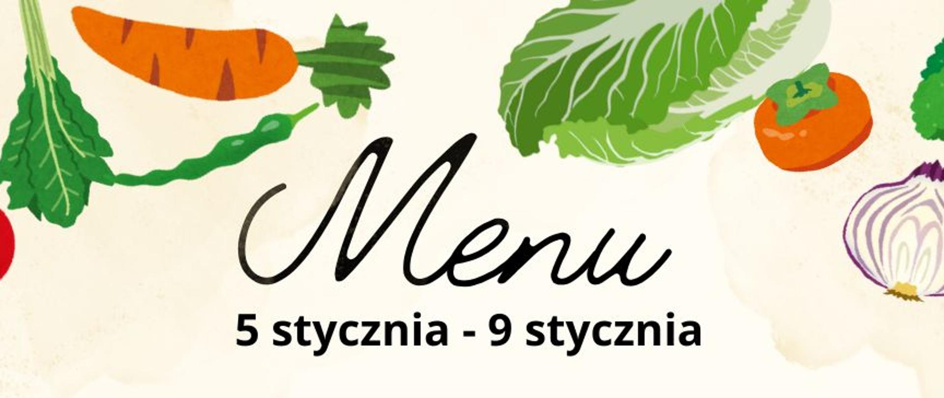 Menu na 01 tydzień 2026