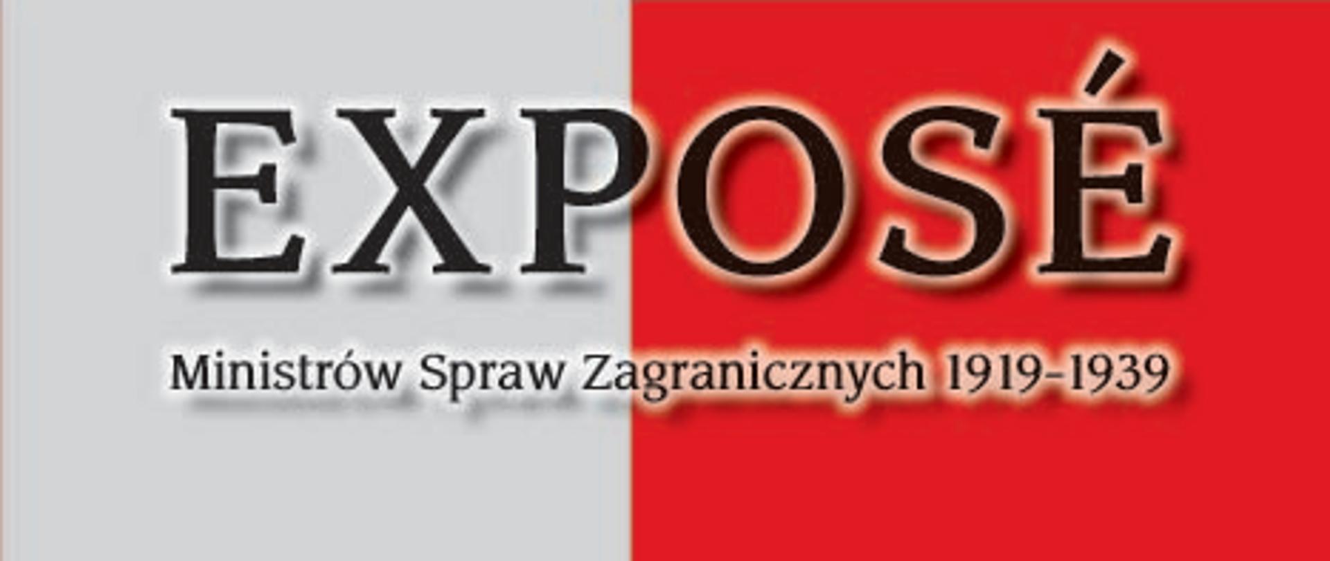 exposé ministrów spraw zagranicznych RP 1919-1939