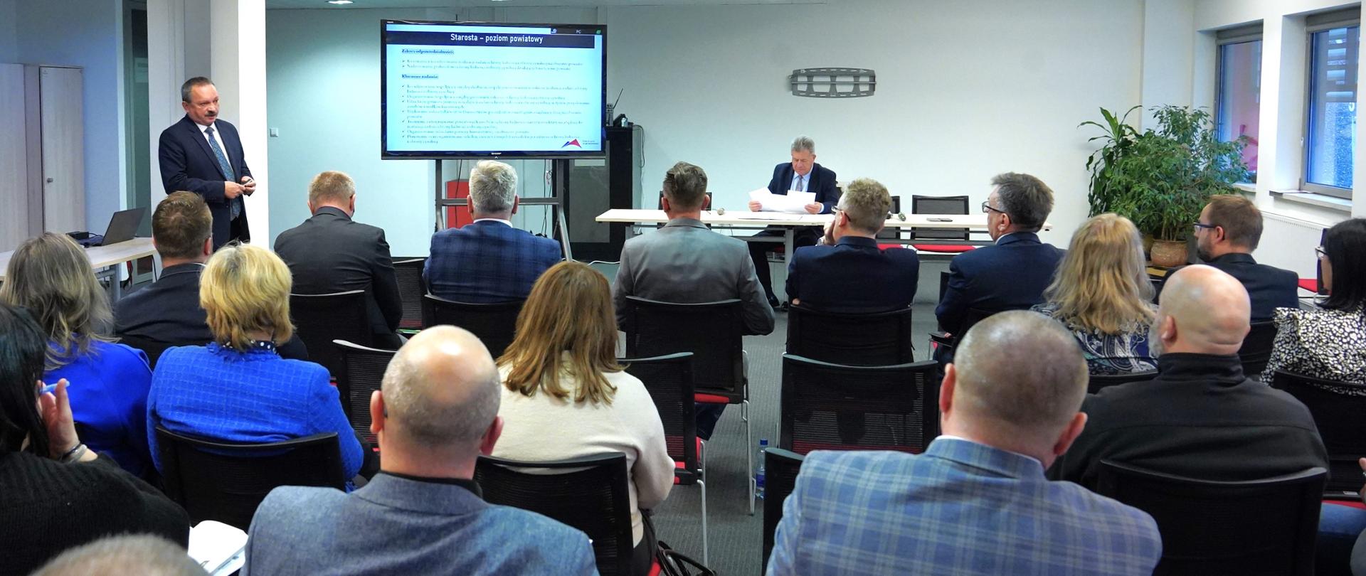 Obrady Wojewódzkiego Zespołu Zarządzania Kryzysowego