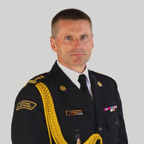 st. bryg. Bartłomiej Mollin Zastępca Pomorskiego Komendanta Wojewódzkiego