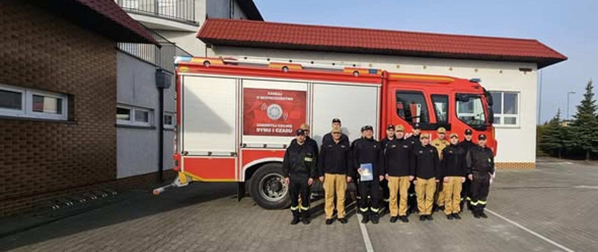 Nagroda jubileuszowa z okazji 25-lecia służby i pracy dla st. ogn. Dariusza Pecyny