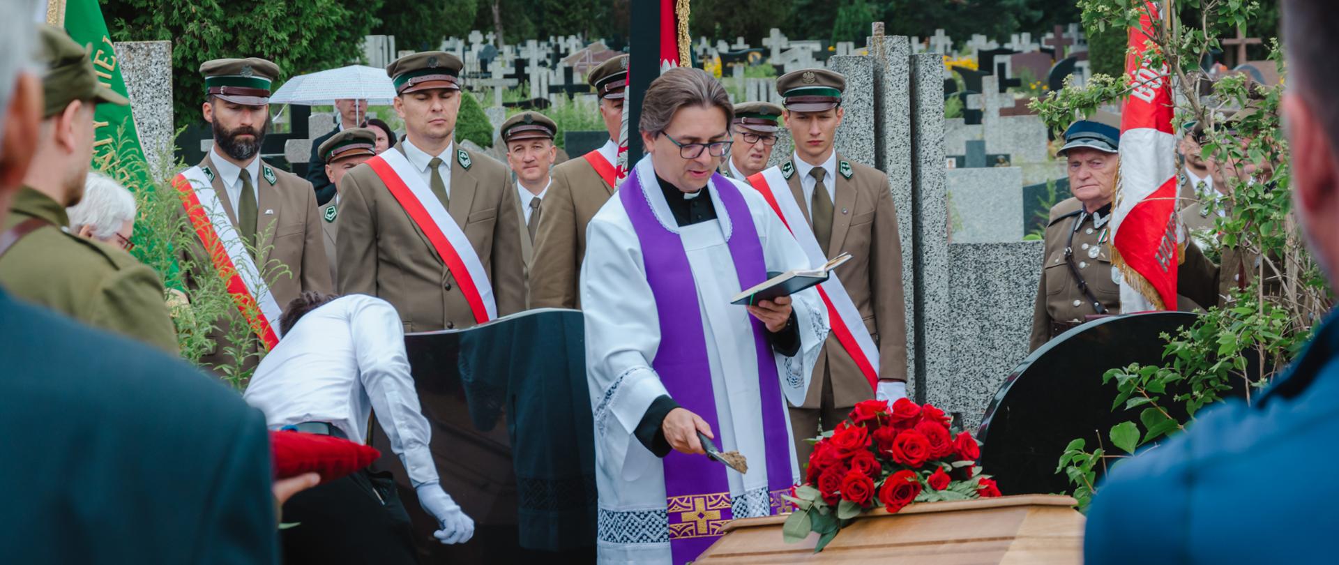 Pogrzeb por. Mieczysława Wroczyńskiego