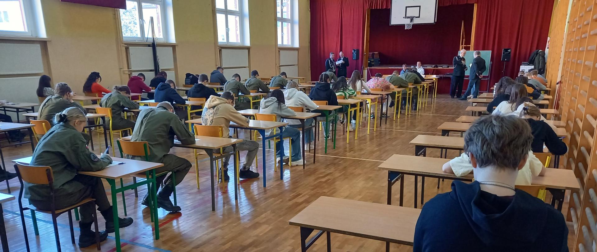 Eliminacje miejskie OTWP "Młodzież Zapobiega Pożarom" w Górowie Iławeckim