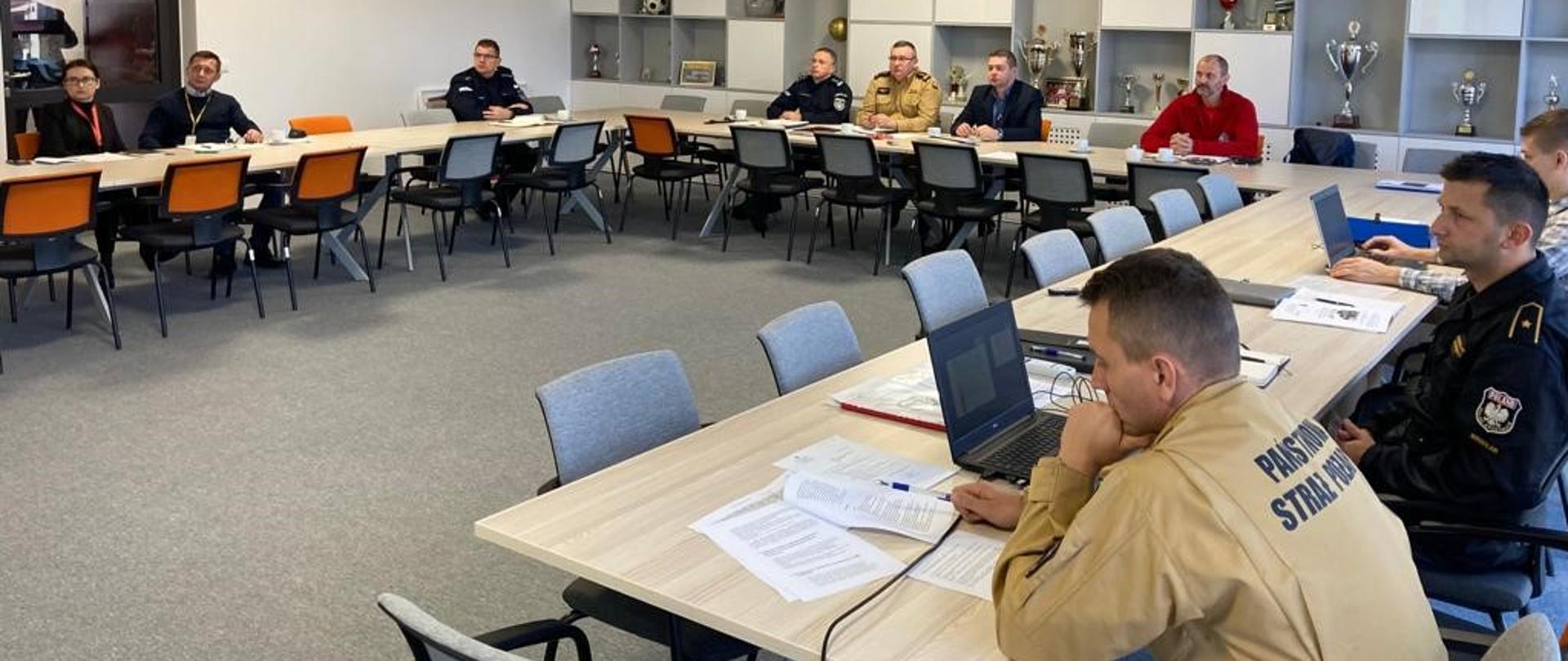 Posiedzenie Wojewódzkiego Zespołu Zarządzania Kryzysowego