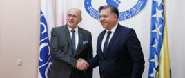 Meeting of Minister Zbigniew Rau with Deputy Minister of Foreign Affairs of Bosnia and Herzegovina Josip Brkić