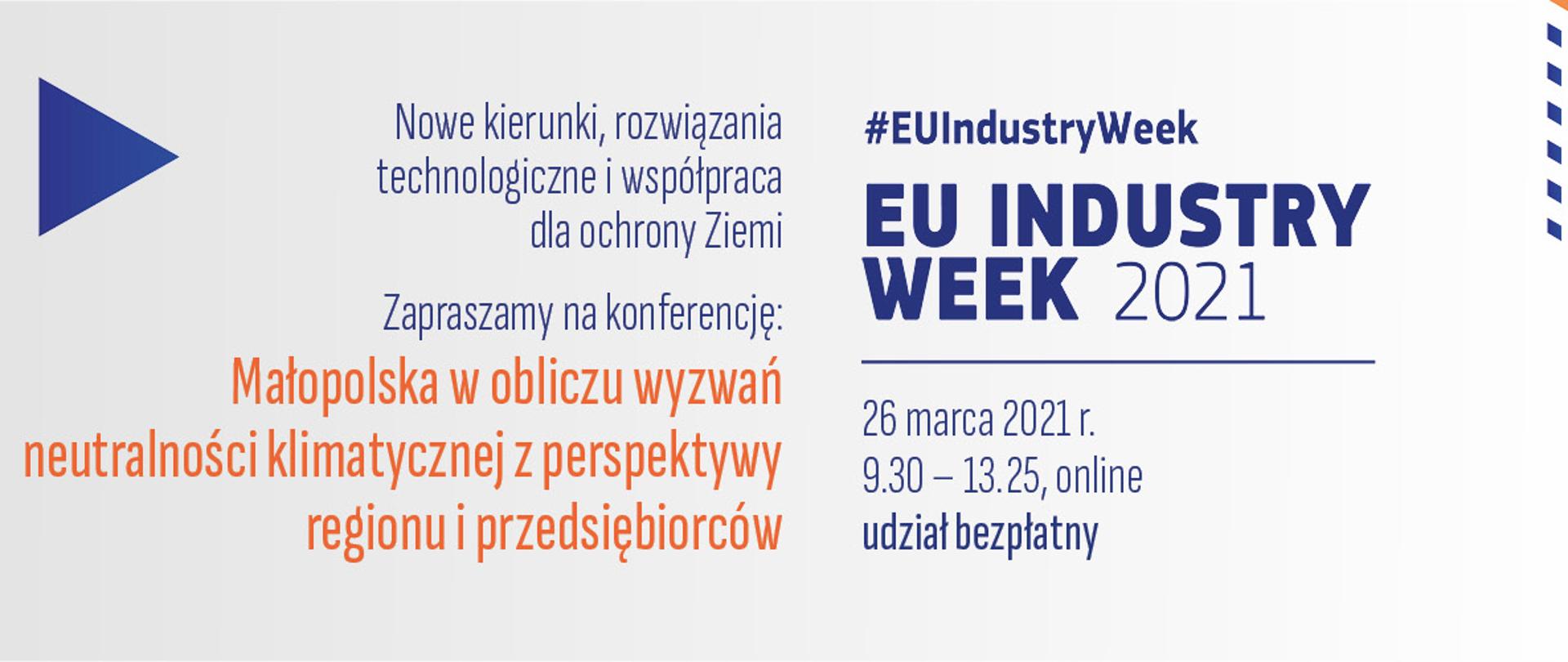 Małopolska w obliczu wyzwań neutralności klimatycznej z perspektywy regionu i przedsiębiorców 