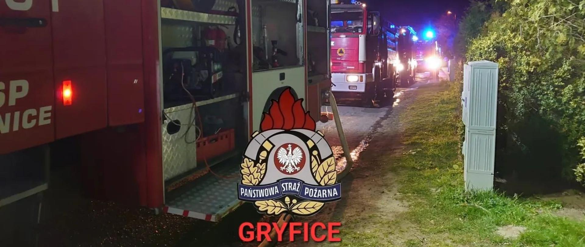 Pożar budynku mieszkalnego w Cerkwicy