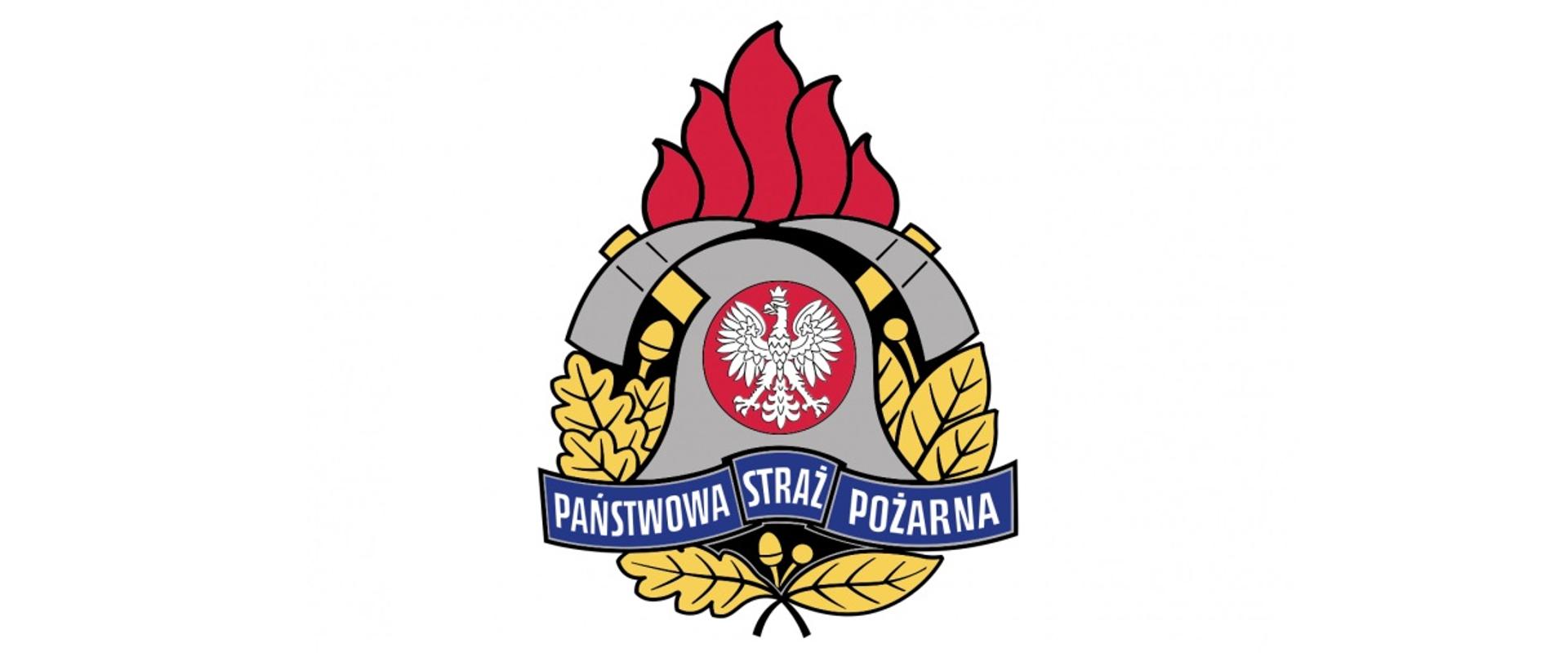 Nowe logo Państwowej Straży Pożarnej w formie panoramy