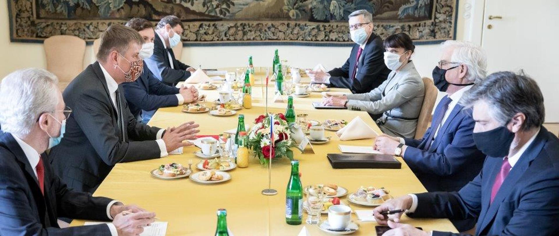 Wizyta ministra Czaputowicza w Pradze