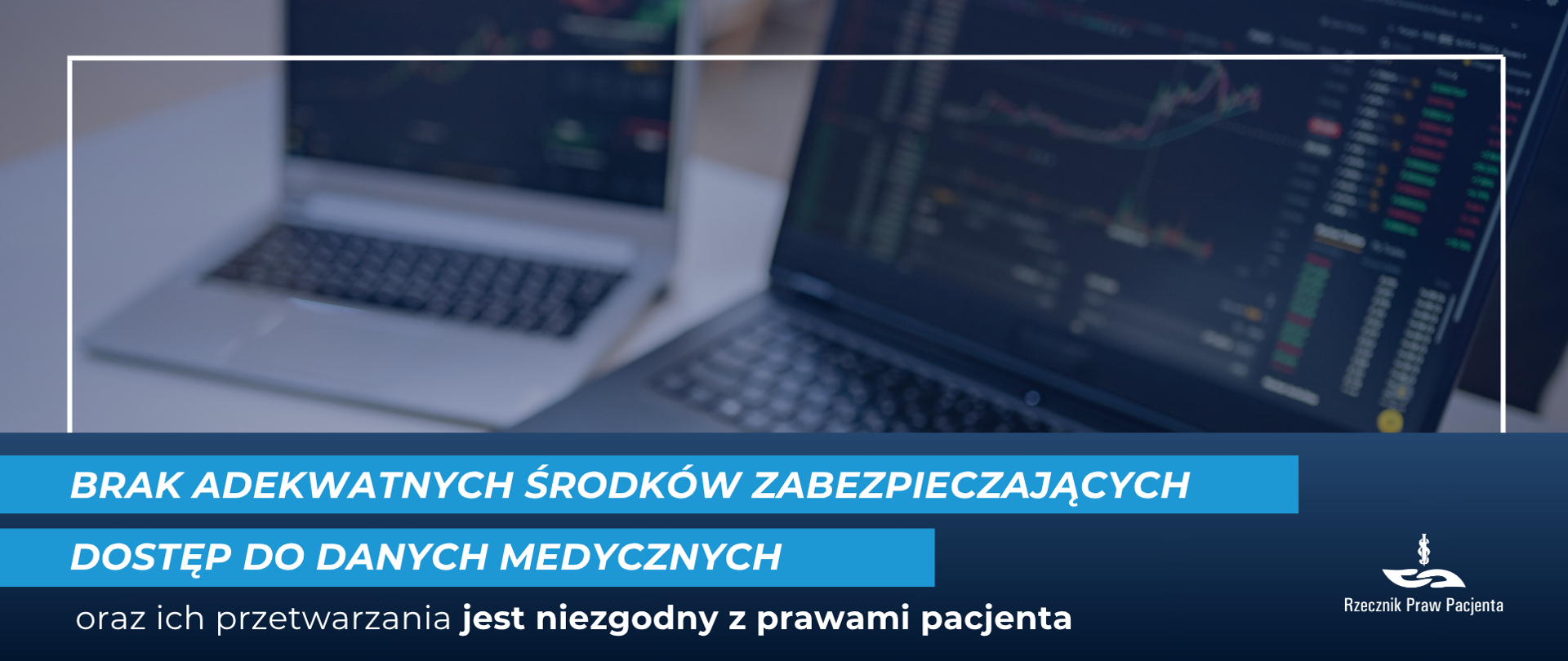 Otwarty laptop z danymi na ekranie