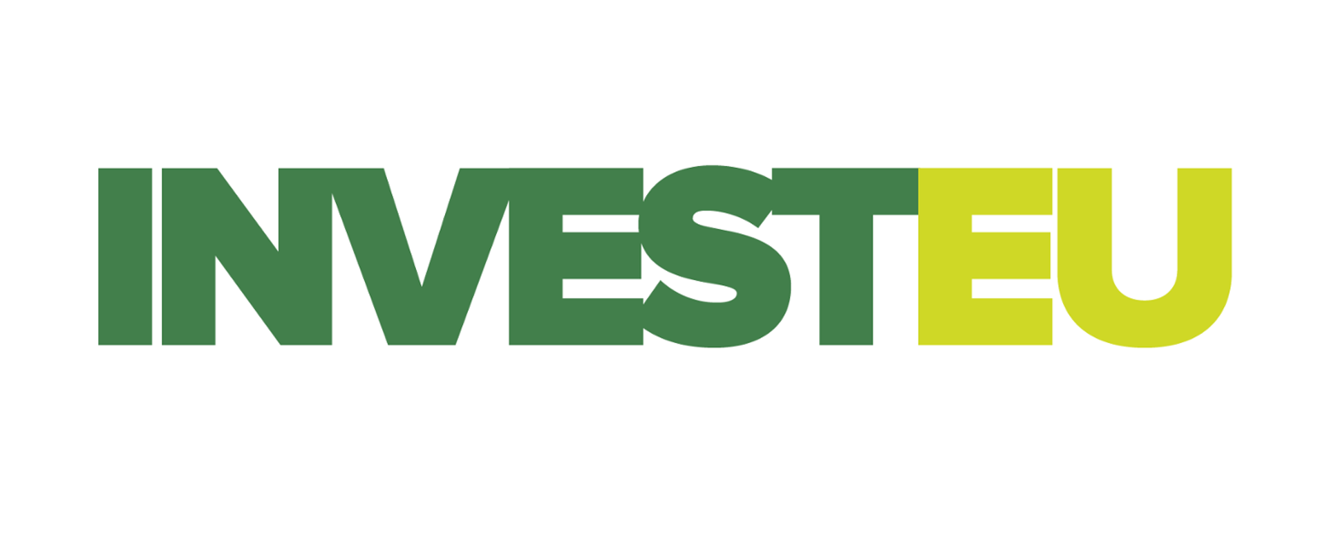 Grafika z napisem InvestEU