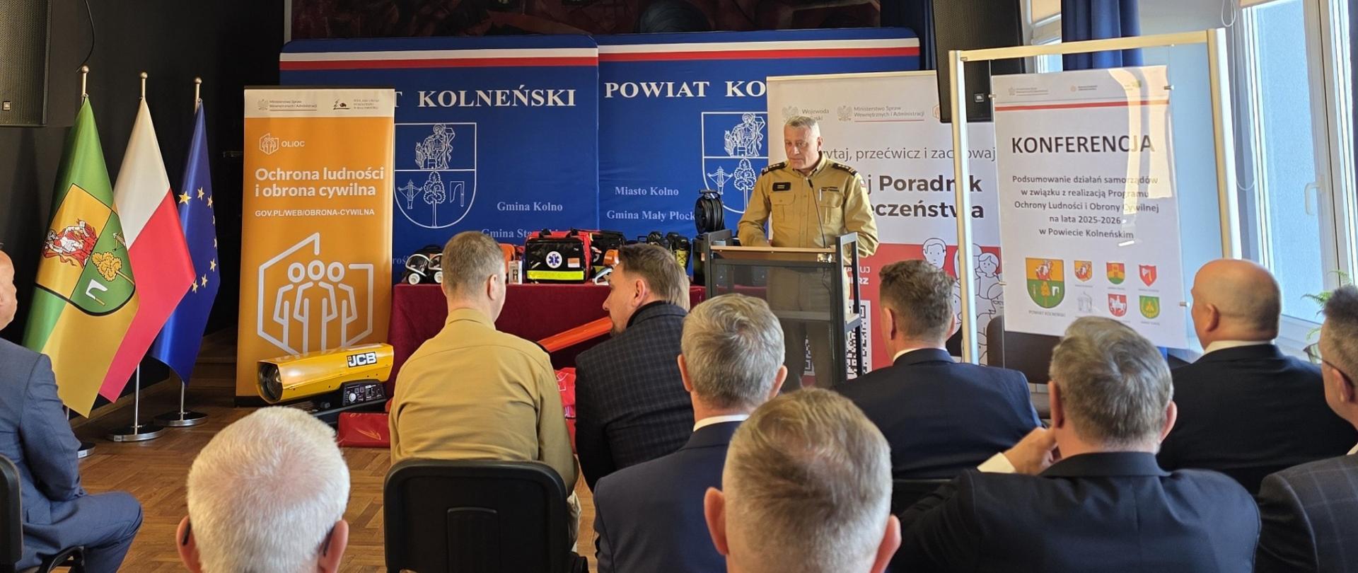 Konferencja dotycząca realizacji Programu OLiOC na lata 2025-2026 w powiecie kolneńskim